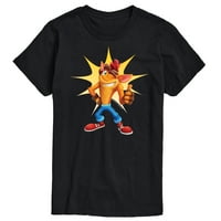 Crash Bandicoot - palac palca gore - muške grafičke majice kratkih rukava