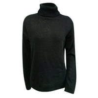 Ketyyh-CHN džemper za žene predimenzionirane pulover vrhove crne boje