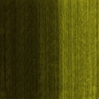 Ahgly Company Indoreni pravokutnik Sažetak žuti prostirke savremene površine, 3 '5'