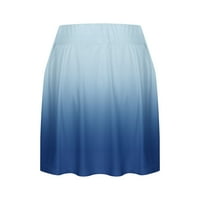 Ljetne pantalone za žene Ženske ljetne suknje za tenis Athletic Stretchy kratka joga lažna dve pantrine