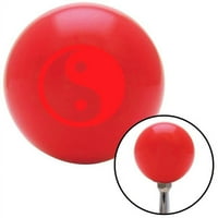 Crveni Yin & Yang crveni gumb s promjenama s 1. Umetanje Shifter Auto Priručnik Custom Brody