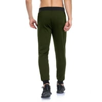 TAWOP MENS radne hlače Ljeto Muškarci Teretana Jogging Srednje hlače Fit Elastic Casual Sportska odjeća