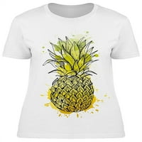 Realistična majica od voća ananasa Žene -Mage by Shutterstock, ženska srednja