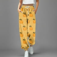 JPGIF New Causely Fashion 3D Štampanje Ženske pantalone za ženske pantalone nacrtaju velike struke