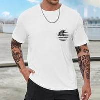 Majice za muškarce pamučne polomo majice s kratkim rukavima Ljetni tee Top muške col classic majica