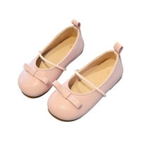 DMQupv djevojke sandale velike djevojke sjeverne sandale luk bebe meke poklopce cipela za dodijeljene djevojke flip flop sandala ružičasta 7