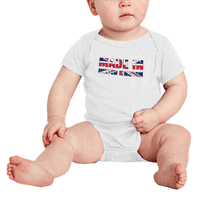 Napravljeno u Ujedinjenom Kraljevstvu slatka odjeća za bebe BodySuits dječak djevojka odjeća