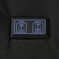 Tking Fashion Novo nadograđeni dvostruki kontrolni grijaći prsluk Konstantna temperatura Inteligentni
