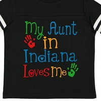 Inktastična moja tetka u Indiani voli me poklon mališani dečko ili majicu devojke za Toddler