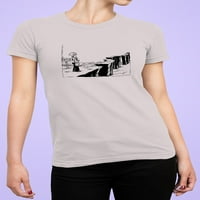 Grube putevi majica - Wildfred Hildonen dizajni, ženski 3x-veliki