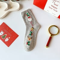 Božićne čarape za tisak Novi uzorak tople čarape Slatka plišana ušna božićne čarape Super meke čarape