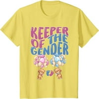 Košulja za rodno otkrivanje majice, slatka majica bebe medvjeda balona