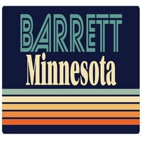 Barrett Minnesota Frižider Magnet Retro Design