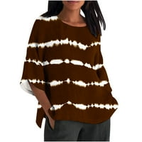 Aloohaidyvio dame vrpce odozgo manje od 10 dolara, žene tiskati tromjesečni pulover za puloveru za rukav