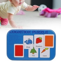 Cergrey edukativna kartica, kognitivna igračka za igračke ECO Friendly za poklon