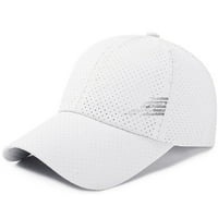 Pgeraug visoristi Nova vanjska mreža za patchwork Baseball Cap Sun bejball kape kape za žene Bijela