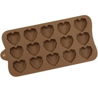 Handeo Capty Chocolate plijesni ne-stick hrana DIY silikon kreativni ljubavni oblik bombona za pečenje