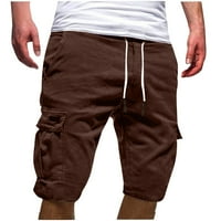 Safuny muške obrezirane kratke hlače Ljeto Fit Cleariance Elastični struk Trendne pantalone za slobodno