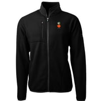 Muški rezač i buck Black UCF Knights Logo Big & Vill Cascade Eco Sherpa Fleece punog zip jakne
