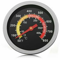 Termometar za roštilj za roštilj Pećnica Temp TEMP 10 ~ 400 ℃ BBQ Roštilj za pušače