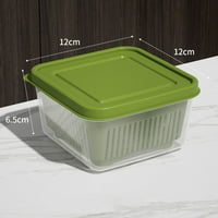 Kuhinjski plastični spremnik za hranu Izdržljive skladištenje hrane Bo Spremanje vremena i novca - žuta