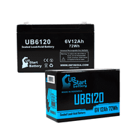 Kompatibilna HUBBELL PWC baterija - Zamjena UB univerzalna zapečaćena olovna akumulator - uključuje