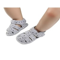 Tenmi novorođenčad ravne sandalne sandale Soft Sole Crib Cipele Ljeto Prvi šetači Dječji djeca Udobnost