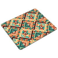 Gumeni jastučić za miša, Aztec Tribal Geometrijski print zadebljani uredski mat, višebojni