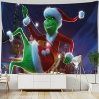 Grinch božićna tapiserija za božićnu zabavu Početna Božićna zidna ukras