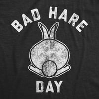 Žene Bad Hare Day Thirt Smiješan Uskršnji zeko stražnjica sarkastična grafička novost TEE - 3xL Ženske
