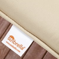 Mozaic Company Sunbrella platnena na otvorenom Cord Cluch jastuk