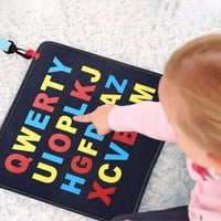 ABC Toddler zauzeta ploča-montessori Osnovna vještina Odbor za aktivnosti za fine motoričke vještine