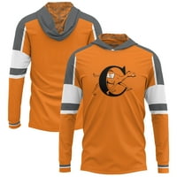 Majica za borbene majice narančasti kampovi s dugim rukavima dugih rukava