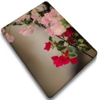 Kaishek je samo kompatibilan MacBook Pro S Case Objavljen model M2 A M1, plastična pokrov tvrdog školjka, serija ruža 0180