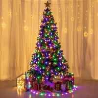 Moyouny Wedding Božićne baterije sa božićnim svetlima drvca Naslovna dekoracija LED zvijezda Twinkle