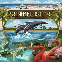 Sanibel Island, Florida - Montaža - Linten Press Artwork