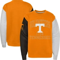 Mladi Tennessee Orange Tennessee Volonteri Boja Blok Fleece Pulover Duksera