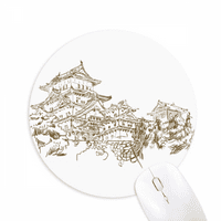 Kina Landmark Sketch Pad za miš Udobnu igra Ured Mat
