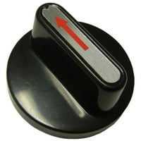 0,25 crno i srebrno samostojeći gumb za gorivo sa niskim pritiskom
