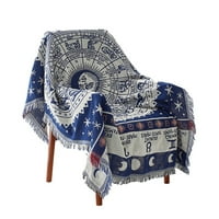 Yebay vintage rupica rug kauč kauč sa sofom salon pokrivač s klizanjem viseći taperi