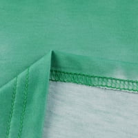 Ženski pulover V-izrez Modni krakos DIJALNIH VOZITA Duljina koljena, zelena, xxxxl