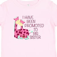 Inktastic koji sam promoviran u veliku sestru ružičastu poklon majicu za djecu