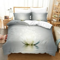 3D cvijeće Poklopac posteljine Postavite luksuzni kućni tekstil s dječjim poklopcem za djecu sa jastukom,
