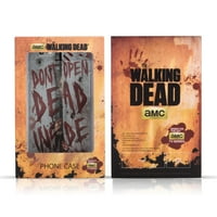 Dizajni za glavu zvanično licencirani AMC The Walk Dead Rick Grime Legacy Pitanje Mekani gel Kućište