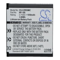 1050mAh Casio NP- Baterija za EXIlim EX-FC Exilim Ex-ZR Exilim Ex-ZR Exilim Ex-ZS Exilim Ex-ZR50