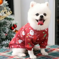 Božićni pas zimski kućni ljubimac za pse odjeća za pse Xmas kostim pas yorkie mačka odjeća odjeća za