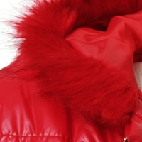 Gomelly ženska odjeća dugi rukav kaput kardigan zadebljana jakna dame plišani odmor nadupir s kapuljačom