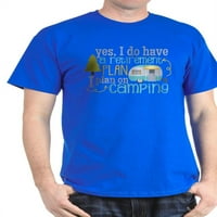 Cafepress - Da, imam plan penzionera koji planiram kampiranje - pamučna majica