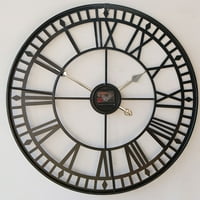 Romani Brojčani Sat Viseći sat Iron Art Clock Vrijeme Prikaz privjesak Privjesak