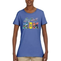 Divlji Bobby, šarena softball mama, majčin dan, ženska grafička majica, svijetloplava, x-velika
